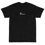 Centered "im Quiet For A Reason" Short Sleeve T-Shirt