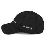 I’m Quiet For A Reason. Distressed Dad Hat