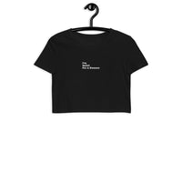 Centered “I’m Quiet For A Reason  Crop Top