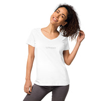 Centered Le Fremm'e Women’s fitted v-neck t-shirt